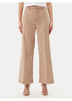 Guess Jeansy W5GA1Y WH7B1 Brązowy Wide Leg ze sklepu MODIVO w kategorii Jeansy damskie - zdjęcie 181153784