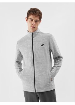 4F Polar 4FAW23TFLEM120 Szary Regular Fit ze sklepu MODIVO w kategorii Bluzy męskie - zdjęcie 181153814