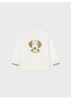 Mayoral Bluza 1414 Biały Regular Fit ze sklepu MODIVO w kategorii Bluzy i swetry - zdjęcie 181153864