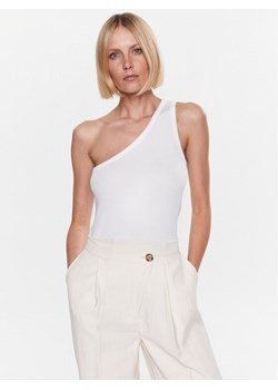 b.young Top 20813300 Biały Slim Fit ze sklepu MODIVO w kategorii Bluzki damskie - zdjęcie 181154010