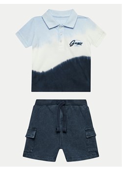 Guess Komplet polo i spodenki I4GG13 K8HM4 Kolorowy Regular Fit - id: 0000303512293 - marki Guess - 181154013 Guess Komplet polo i spodenki I4GG13 K8HM4 Kolorowy Regular Fit ze sklepu MODIVO w kategorii Komplety niemowlęce - zdjęcie 181154013