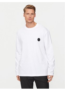 Just Cavalli Longsleeve 77OAHE10 Biały Regular Fit ze sklepu MODIVO w kategorii T-shirty męskie - zdjęcie 181154121