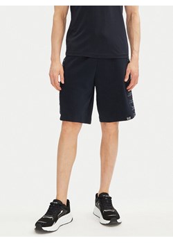 EA7 Emporio Armani Szorty sportowe 7M000217 AF12660 UB102 Granatowy Regular Fit ze sklepu MODIVO w kategorii Spodenki męskie - zdjęcie 181154134