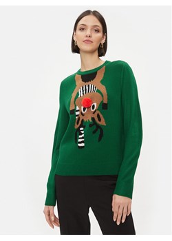 ONLY Sweter 15302956 Zielony Regular Fit ze sklepu MODIVO w kategorii Swetry damskie - zdjęcie 181154202