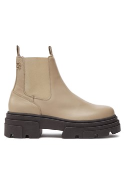 Tommy Hilfiger Sztyblety Combat FW0FW08089 Beżowy ze sklepu MODIVO w kategorii Botki - zdjęcie 181154280