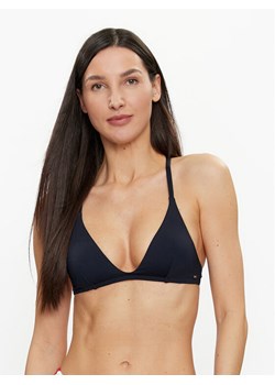 Tommy Hilfiger Góra od bikini UW0UW05374 Granatowy ze sklepu MODIVO w kategorii Stroje kąpielowe - zdjęcie 181154303