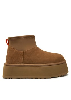 Ugg Śniegowce W Classic Mini Dipper 1168170 Brązowy ze sklepu MODIVO w kategorii Śniegowce damskie - zdjęcie 181154354