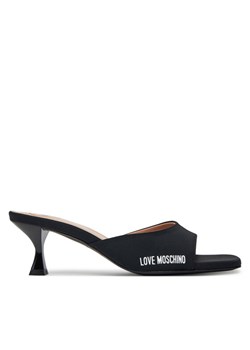 LOVE MOSCHINO Klapki JA28045G0MIM0000 Czarny ze sklepu MODIVO w kategorii Klapki damskie - zdjęcie 181154583