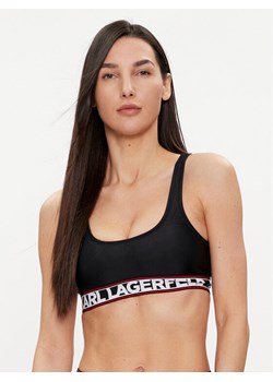 KARL LAGERFELD Góra od bikini 240W2221 Czarny ze sklepu MODIVO w kategorii Stroje kąpielowe - zdjęcie 181154614