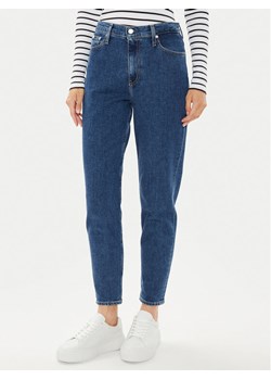 Calvin Klein Jeans Jeansy J20J223660 Niebieski Mom Fit ze sklepu MODIVO w kategorii Jeansy damskie - zdjęcie 181154670