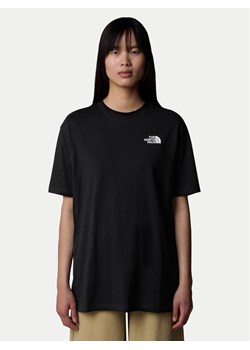 The North Face T-Shirt Simple Dome NF0A87NQ Czarny Oversize ze sklepu MODIVO w kategorii Bluzki damskie - zdjęcie 181154743