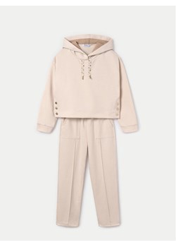 Mayoral Dres 7846 Beżowy Regular Fit ze sklepu MODIVO w kategorii Dresy dziewczęce - zdjęcie 181154830