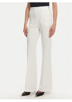 Imperial Spodnie palazzo P3E9JAW Écru Wide Leg ze sklepu MODIVO w kategorii Spodnie damskie - zdjęcie 181154872