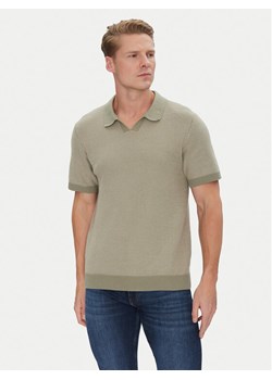 Jack&Jones Polo Ceaston 12273012 Zielony Regular Fit ze sklepu MODIVO w kategorii T-shirty męskie - zdjęcie 181155053