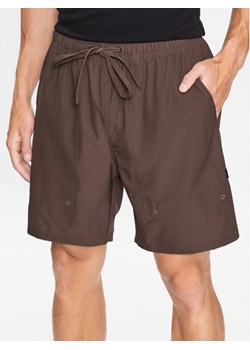 Poler Szorty sportowe Adventure 231APM4004 Brązowy Regular Fit ze sklepu MODIVO w kategorii Spodenki męskie - zdjęcie 181155130