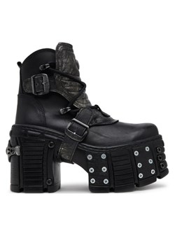 NEW ROCK Botki M-TM004-C3 Czarny ze sklepu MODIVO w kategorii Botki - zdjęcie 181155142