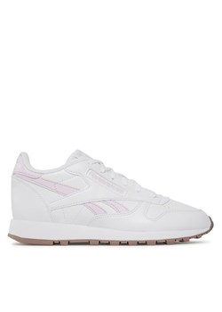 Reebok Sneakersy Classic Leather HQ1496 Biały ze sklepu MODIVO w kategorii Buty sportowe damskie - zdjęcie 181155222