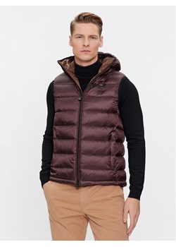 Blauer Kamizelka 23WBLUX03081 Brązowy Regular Fit ze sklepu MODIVO w kategorii Kamizelki męskie - zdjęcie 181155272