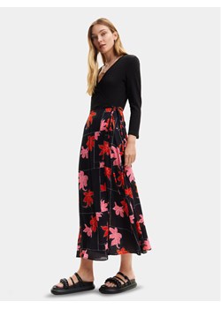 Desigual Sukienka letnia Memphis 24SWVW37 Czarny Regular Fit ze sklepu MODIVO w kategorii Sukienki - zdjęcie 181155394