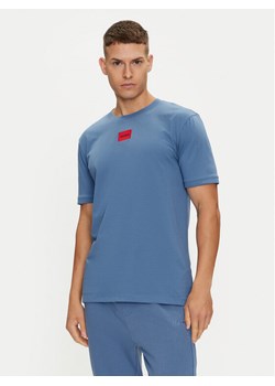 Hugo T-Shirt Diragolino212 50447978 Niebieski Regular Fit ze sklepu MODIVO w kategorii T-shirty męskie - zdjęcie 181155461
