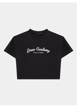 Guess T-Shirt J3YI59 KABR0 Czarny Boxy Fit ze sklepu MODIVO w kategorii Bluzki dziewczęce - zdjęcie 181155470