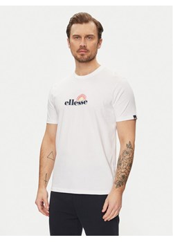 Ellesse T-Shirt Trea SHV20126 Biały Regular Fit ze sklepu MODIVO w kategorii T-shirty męskie - zdjęcie 181155482