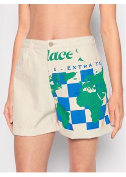 Vans Szorty materiałowe Eco Positivity VN0A5LHZ Beżowy Regular Fit ze sklepu MODIVO w kategorii Szorty - zdjęcie 181155521