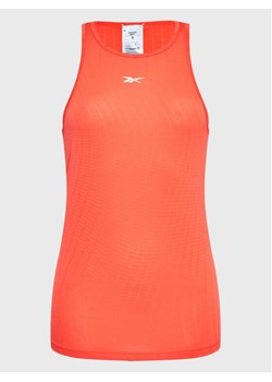 Reebok Top Perforated HH7385 Pomarańczowy Regular Fit ze sklepu MODIVO w kategorii Bluzki damskie - zdjęcie 181155570