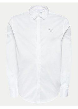 Richmond X Koszula Lancan UMP24105CA Biały Slim Fit ze sklepu MODIVO w kategorii Koszule męskie - zdjęcie 181155571