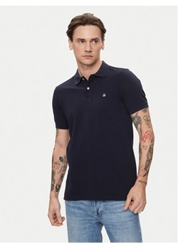 United Colors Of Benetton Polo 3089J3179 Granatowy Regular Fit ze sklepu MODIVO w kategorii T-shirty męskie - zdjęcie 181155614