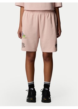 The North Face Szorty sportowe Unisex Mountain Cleanup NF0A8C2X Różowy Relaxed Fit ze sklepu MODIVO w kategorii Spodenki męskie - zdjęcie 181155664