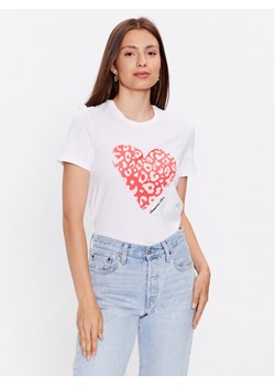 ONLY T-Shirt 15266625 Biały Regular Fit ze sklepu MODIVO w kategorii Bluzki damskie - zdjęcie 181155673