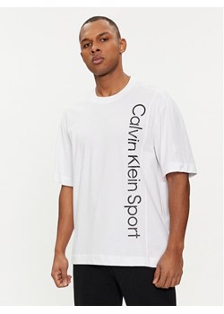 Calvin Klein Performance T-Shirt 00GMS4K173 Biały Regular Fit ze sklepu MODIVO w kategorii T-shirty męskie - zdjęcie 181155681