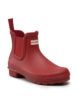 Hunter Kalosze Original Chelsea WFS2078RMA Czerwony ze sklepu MODIVO w kategorii Kalosze damskie - zdjęcie 181155712