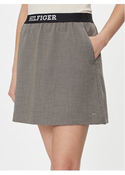 Tommy Hilfiger Spódnica mini WW0WW40515 Szary Regular Fit ze sklepu MODIVO w kategorii Spódnice - zdjęcie 181155752
