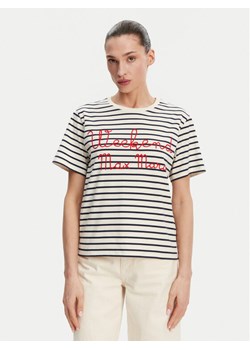 Weekend Max Mara T-Shirt Olga 2515971042 Granatowy Regular Fit ze sklepu MODIVO w kategorii Bluzki damskie - zdjęcie 181155762