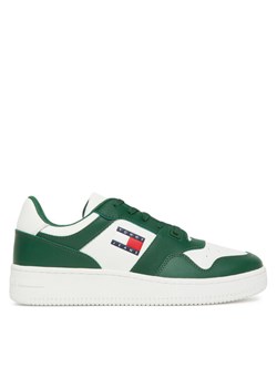 Tommy Jeans Sneakersy (New) Tjm Retro Basket Ess EM0EM01395 Biały ze sklepu MODIVO w kategorii Buty sportowe męskie - zdjęcie 181155804