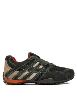 Geox Półbuty U Snake L U4207L 02214 C1300 Zielony ze sklepu MODIVO w kategorii Półbuty męskie - zdjęcie 181155830
