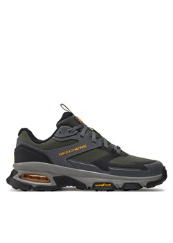 Skechers Sneakersy Skech-Air Envoy-Sleek Envoy 237553/GNBK Zielony ze sklepu MODIVO w kategorii Buty trekkingowe męskie - zdjęcie 181155832