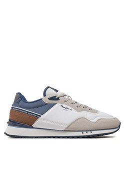 Pepe Jeans Sneakersy London Seal M PMS40001 Biały ze sklepu MODIVO w kategorii Buty sportowe męskie - zdjęcie 181155923