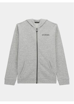 Guess Bluza L4RQ22 KAUG0 Szary Regular Fit ze sklepu MODIVO w kategorii Bluzy chłopięce - zdjęcie 181155933