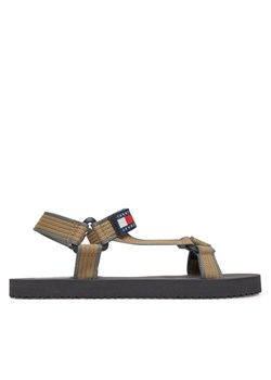 Tommy Jeans Sandały Tjm Casual Sandal EM0EM01563 Brązowy ze sklepu MODIVO w kategorii Sandały męskie - zdjęcie 181156024