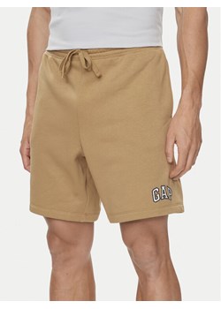 Gap Szorty sportowe 866764-00 Khaki Regular Fit ze sklepu MODIVO w kategorii Spodenki męskie - zdjęcie 181156032