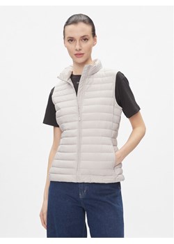 Calvin Klein Bezrękawnik Packable Super Lw Padded Vest K20K206325 Beżowy Slim Fit ze sklepu MODIVO w kategorii Kamizelki damskie - zdjęcie 181156141