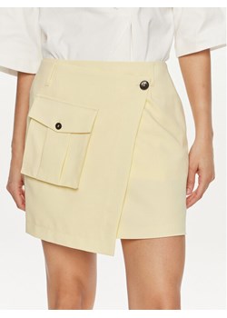 Herskind Spódnica mini Carolina 5115519 Żółty Regular Fit ze sklepu MODIVO w kategorii Spódnice - zdjęcie 181156261