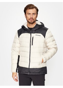 Columbia Kurtka puchowa Autumn Park™ Down Hooded Jacket Écru Regular Fit ze sklepu MODIVO w kategorii Kurtki męskie - zdjęcie 181156293