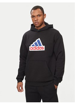 adidas Bluza Future Icons Badge of Sport IS3233 Czarny Relaxed Fit ze sklepu MODIVO w kategorii Bluzy męskie - zdjęcie 181156434