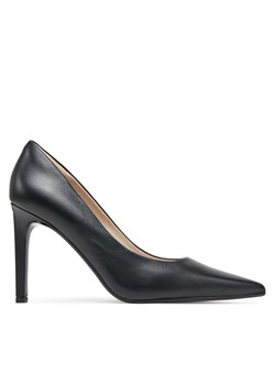 Calvin Klein Szpilki Heel Pump 90 - Lth HW0HW02336 Czarny ze sklepu MODIVO w kategorii Czółenka - zdjęcie 181156502