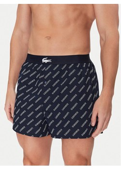 Lacoste Komplet 3 par bokserek 7H2387 Granatowy ze sklepu MODIVO w kategorii Majtki męskie - zdjęcie 181156504