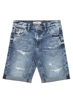 Guess Szorty jeansowe L5GD00 D41E0 Niebieski Regular Fit ze sklepu MODIVO w kategorii Spodenki chłopięce - zdjęcie 181156572